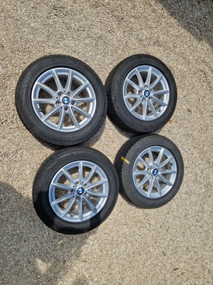 4 Stück Original BMW 16 Zoll Alufelgen Top Zustand Bild 3