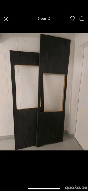 Küchenplatten anthrazit Arbeitspatte für Einbauküche Bild 3