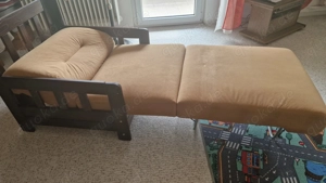 Schlaffunktionssessel, vom Sessel zum Bett. Platzsparend Bild 3
