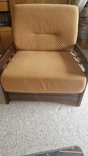 Schlaffunktionssessel, vom Sessel zum Bett. Platzsparend Bild 4