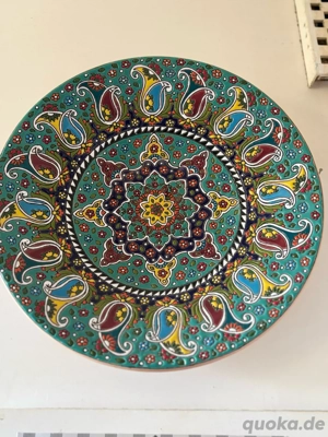 persische wand deko teller 