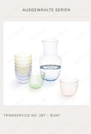 Lobmeyr Alpha 267 Becher + Karaffe