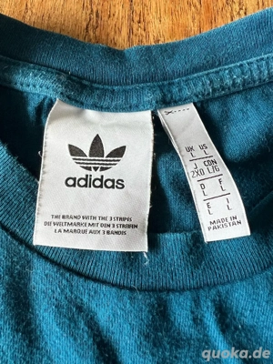 Adidas Shirt Petrol L Bild 2