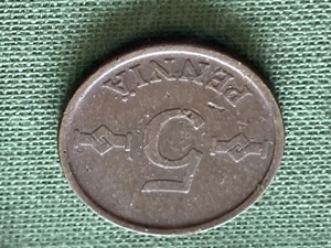 Münze Münzen Umlaufmünze Finnland 5 Penniä 1963