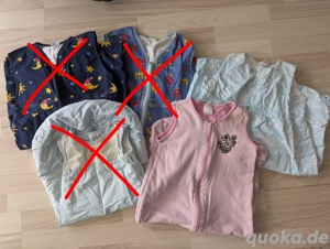 Kinderschlafsäcke (Sommer): Größen 90 und 110 cm