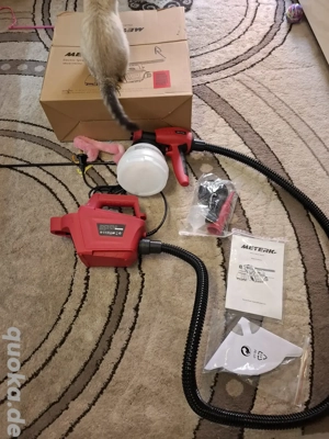 Farb Pistole mit Kompressor  Neu