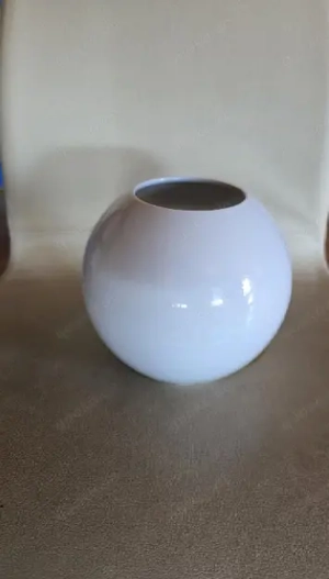 Kaiser Vase Porzellan weiß