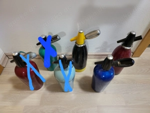 verschiedene ANTIKE Sodaflaschen Siphon Syphon Sifon Soda 1950 70 Bild 6