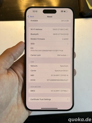 iPhone 15 Pro Max  Bild 4