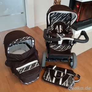 Emmaljunga Kinderwagen "Nitro" in Capri Brown