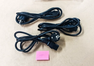 Kaltgerätekabel   Netzkabel   Stromkabel Set mit 9 Stück Bild 5