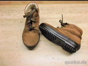 Gr. 24, Schuhe, Walk, Wildleder, braun