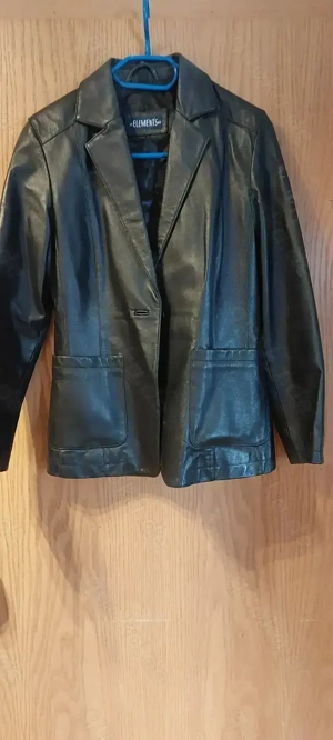 Leder Jacke