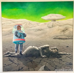 Gemälde Science Fiction