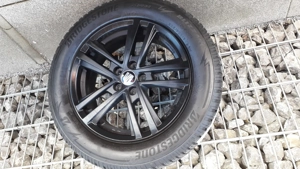 4 X Komplette Winterreifen auf Metallfelgen