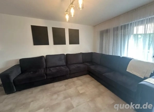 Sofa Schwarz Samt Raus wegen UMZUG 