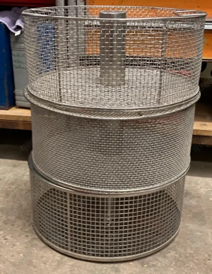 3 Körbe für Salat- Gemüse-Waschautomat GK 60 Meiko Salat Waschautomar