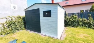 Gartenhaus KFZ Blechgarage Geräteschuppen Schuppen