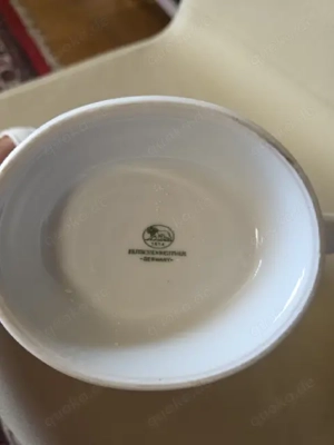 Hutschenreuther Kaffekanne mit Löwenmotiv ohne Deckel Bild 3