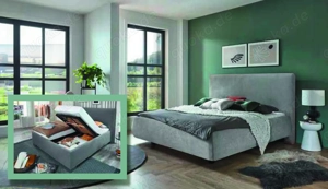 NEU & OVP Polsterbett My Spring, 140x210, Bettkasten, H3, NP 3500