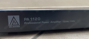 Professional Power Amplifier "PA 1120" von ARS AKUSTIKA - 120W - 100V - TOP!