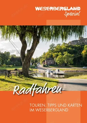 Weserbergland Radtourenheft zu verschenken