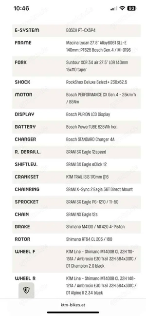 KTM Macina Lycon 272 MTB Bild 4