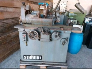Rundschleifmaschine Schaudt Schleifmaschine + Elektrischeschema