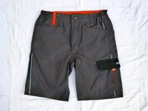 Kurze Arbeitshose Terratrend Job Gr. 152 schwarz Workwear Jungs