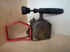 Alter Vulcano Lötbrenner Lötlampe kompakte Bauweise 