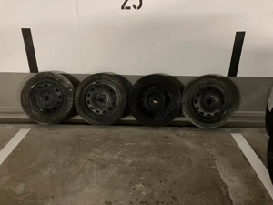 Kompletträder Sommerreifen Stahlfelgen 15 Zoll 15" ET50 mit Reifen 185 60 R15