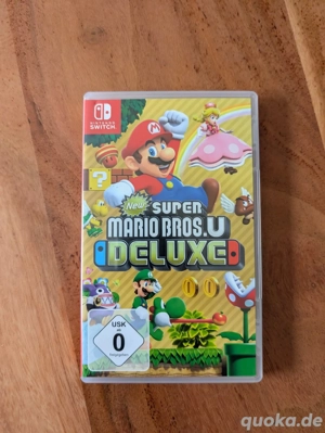 super Mario Bros U Deluxe spiel für Nintendo Switch 