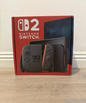 Nintendo Switch 2 spielkonsole versiegelt nie benutzt 