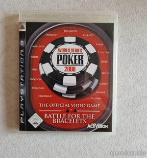 PS 3 World Series Poker 2008