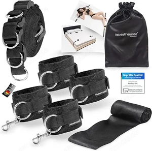 Bondage-Set Bett Fesseln Sex BDSM
