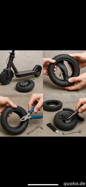  e scooter reifen reparatur 