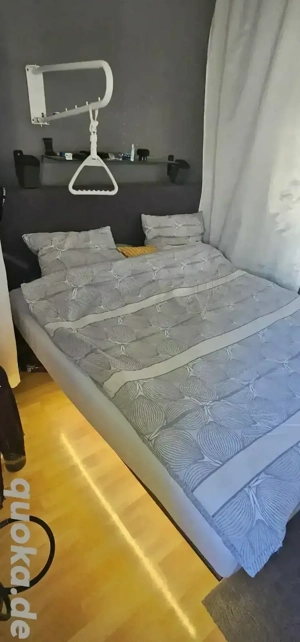 Wasserbett 180x200 cm mit LED & Zubehör   guter Zustand   nur Abholung