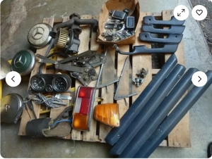 Mercedes Benz -8 W115 Teile für Oldtimer oder deco Preise auf Anfrage , sonst leider keine weiteren 