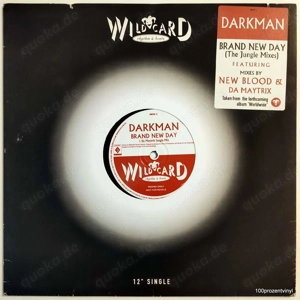 Darkman - Brand New Day (The Jungle Mixes) 12" Promo Vinyl Drum n Bass Jungle