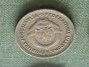 Münze Münzen Umlaufmünze Jugoslawien 10 Dinar 1955 Bild 2