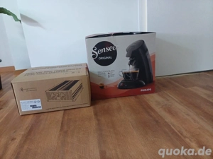 Spannungswandler (24 Volt) + kompatible Senseo- Kaffeemaschine für Wohnmobile & LKW