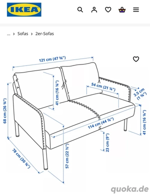 Ikea Glostad sofa 