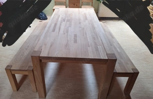 Schöne echtholz-esszimergruppe