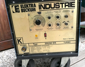 Rohrbieger Rohrbiegegerät Biegemaschine Schweißgerät MIG MAG Kompressor Werkbank Werkzeugschrank Bild 7