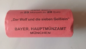 deutsche Gedenkmünzen Rollen: 5,-, 10,- und 20,- Bild 7