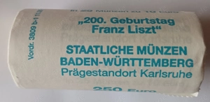 deutsche Gedenkmünzen Rollen: 5,-, 10,- und 20,- Bild 10