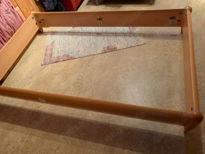 Bett Vollholz 120 x 200 mit allem
