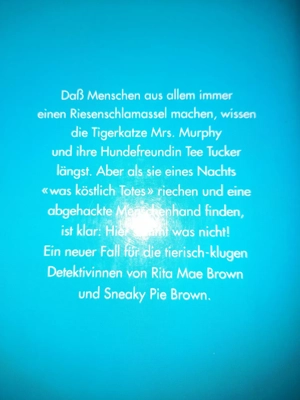 6x Ein Fall für Mrs. Murphy von Rita Mae Brown. EINZELKAUF MÖGLICH. Katzen-Krimi Bild 5