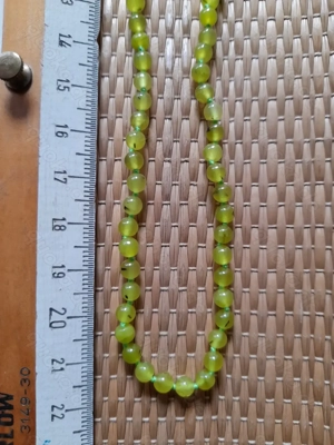Schmuck: Schöne Steinkette aus Zitronen-Achat Bild 7