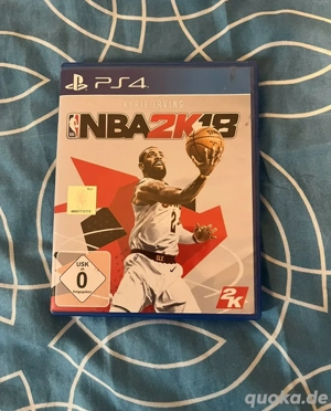 PS4 Spiel  NBA 2K18    Top Zustand